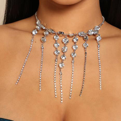 Luxury Temperament Exaggerated Tassel Necklace