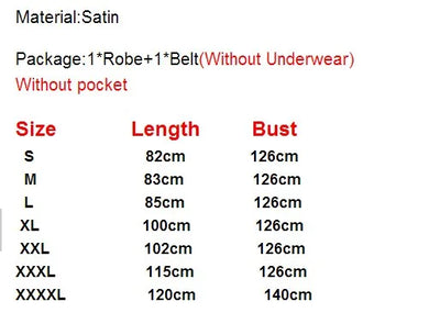 Brand New Black Women Silk Kimono Robes Long Sexy Nightgown Vintage