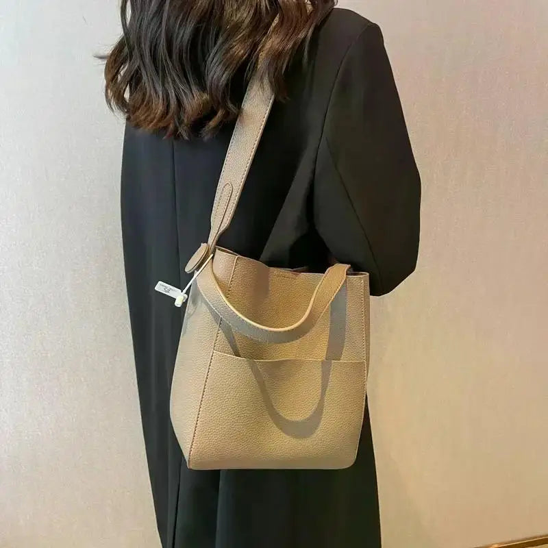 Bucket Shoulder Side Bags for Women 2024 Female Designers
