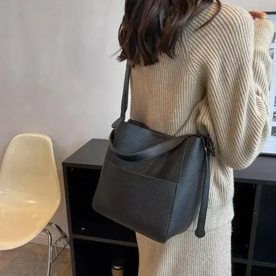 Bucket Shoulder Side Bags for Women 2024 Female Designers