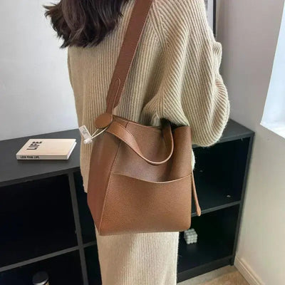 Bucket Shoulder Side Bags for Women 2024 Female Designers