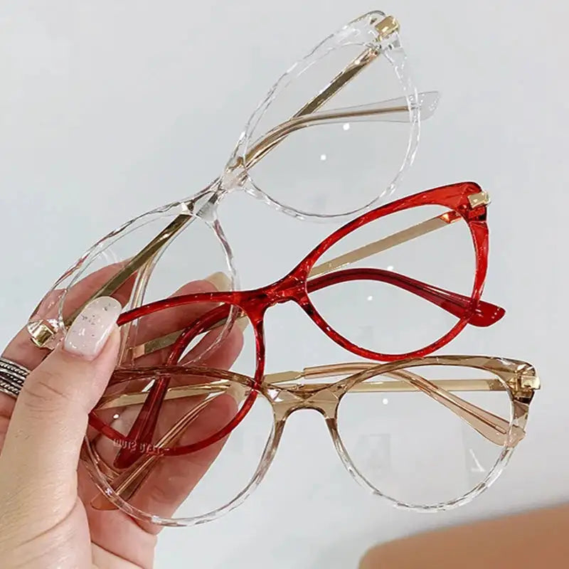 New Sexy Cat Eye Glasses Women Anti Blue Light Transparent Eyewear FASHION FREANZY