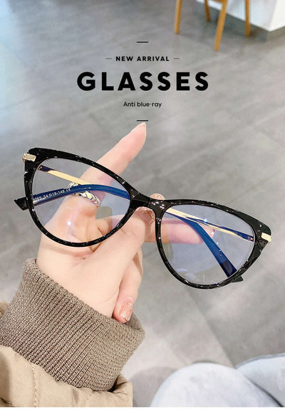 New Sexy Cat Eye Glasses Women Anti Blue Light Transparent Eyewear FASHION FREANZY