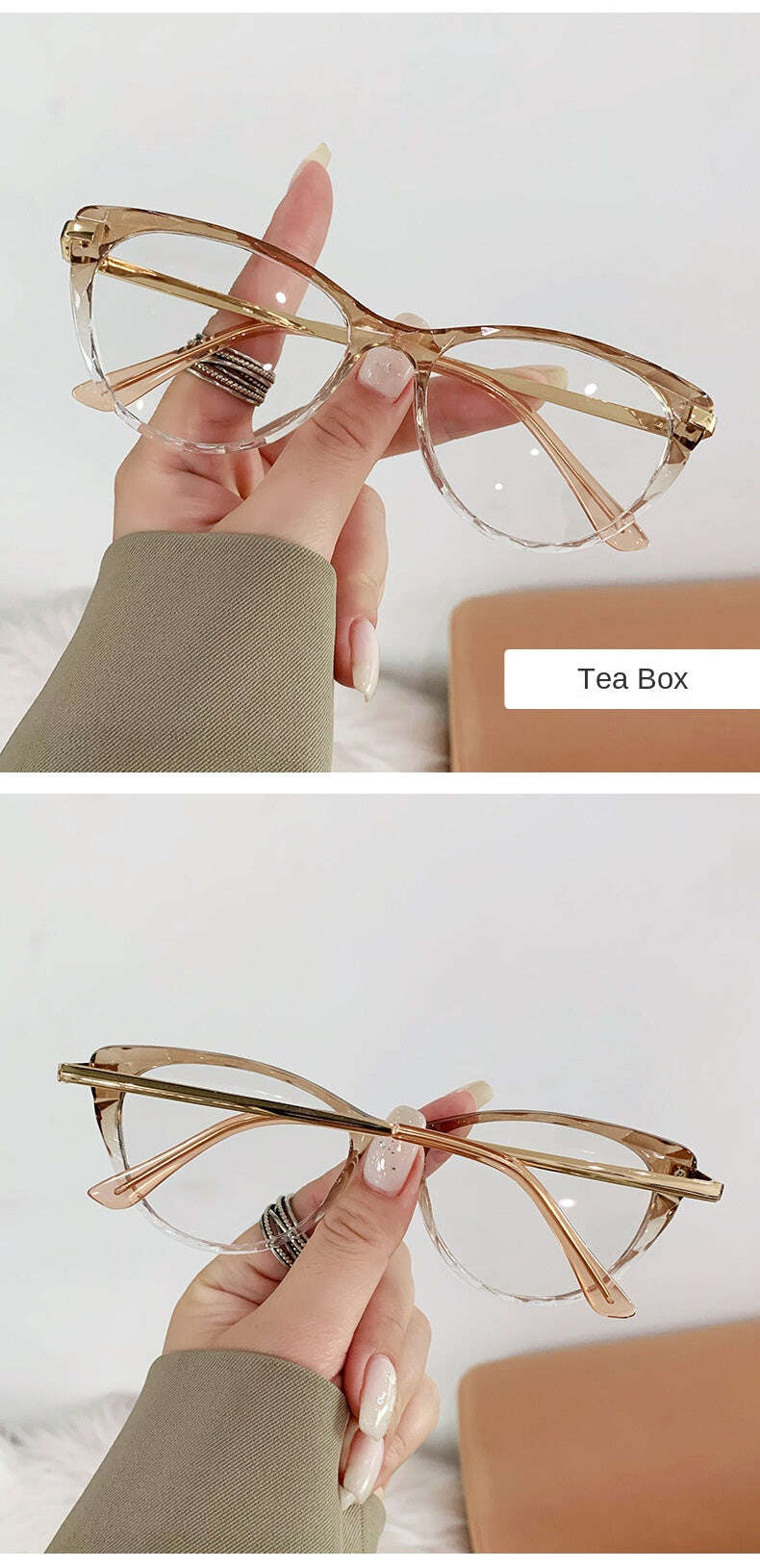 New Sexy Cat Eye Glasses Women Anti Blue Light Transparent Eyewear FASHION FREANZY