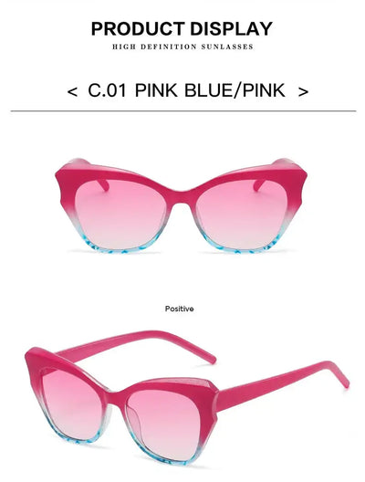 Cat Eye Vintage Sunglasses Women Brand Designer Fashion FASHION FREANZY