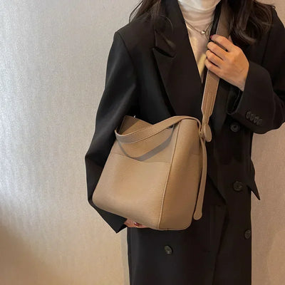 Bucket Shoulder Side Bags for Women 2024 Female Designers