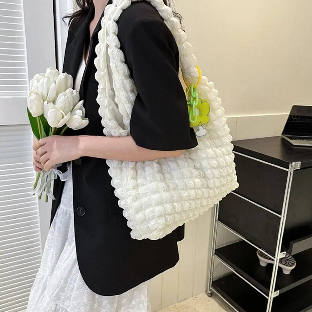 Women Girls Large Capacity Shoulder Bags Female Tote Bags