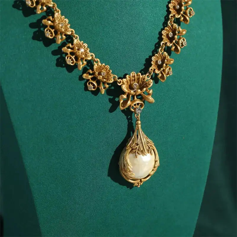 Baroque Pearl Jewellry Set Classic Fashion Chokers For Girls Party Banquet FASHION FREANZY