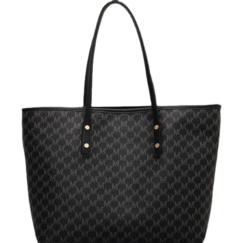 Large Capacity Shoulder Bag Women's PU Leather Handbag