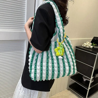 Women Girls Large Capacity Shoulder Bags Female Tote Bags