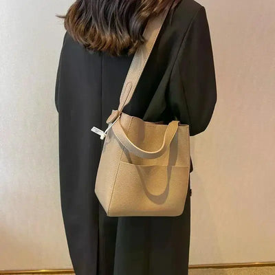 Bucket Shoulder Side Bags for Women 2024 Female Designers