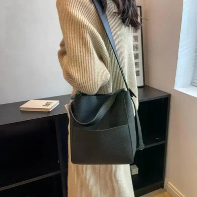 Bucket Shoulder Side Bags for Women 2024 Female Designers