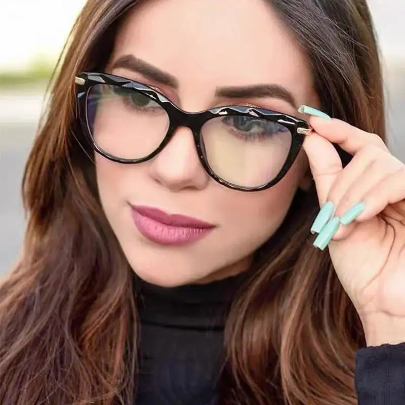 New Sexy Cat Eye Glasses Women Anti Blue Light Transparent Eyewear FASHION FREANZY