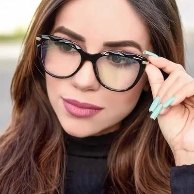 New Sexy Cat Eye Glasses Women Anti Blue Light Transparent Eyewear FASHION FREANZY