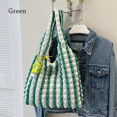 Women Girls Large Capacity Shoulder Bags Female Tote Bags