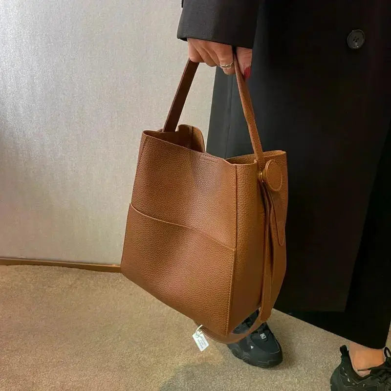 Bucket Shoulder Side Bags for Women 2024 Female Designers