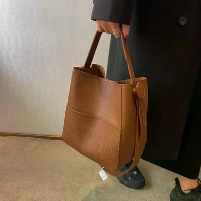 Bucket Shoulder Side Bags for Women 2024 Female Designers