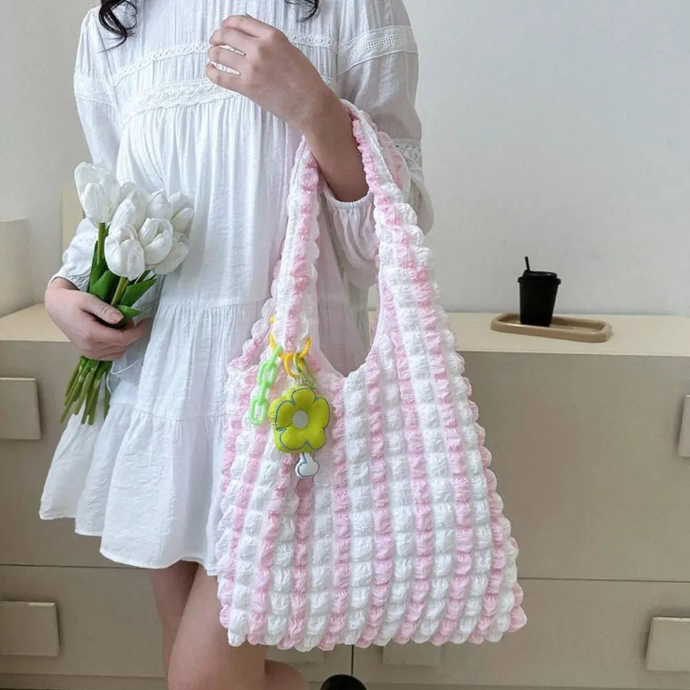 Women Girls Large Capacity Shoulder Bags Female Tote Bags