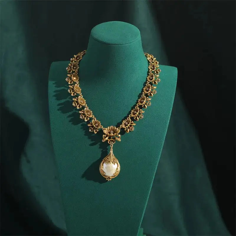 Baroque Pearl Jewellry Set Classic Fashion Chokers For Girls Party Banquet FASHION FREANZY