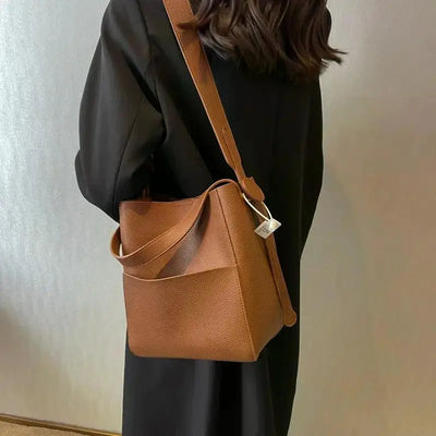 Bucket Shoulder Side Bags for Women 2024 Female Designers