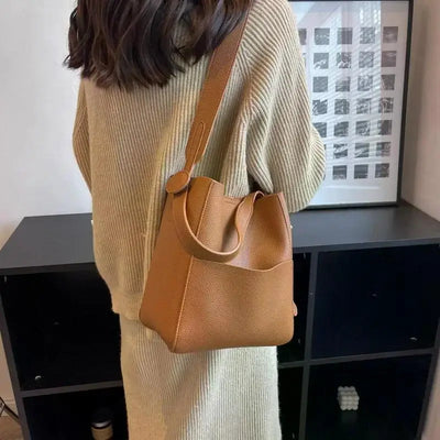 Bucket Shoulder Side Bags for Women 2024 Female Designers