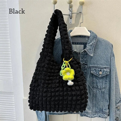Women Girls Large Capacity Shoulder Bags Female Tote Bags