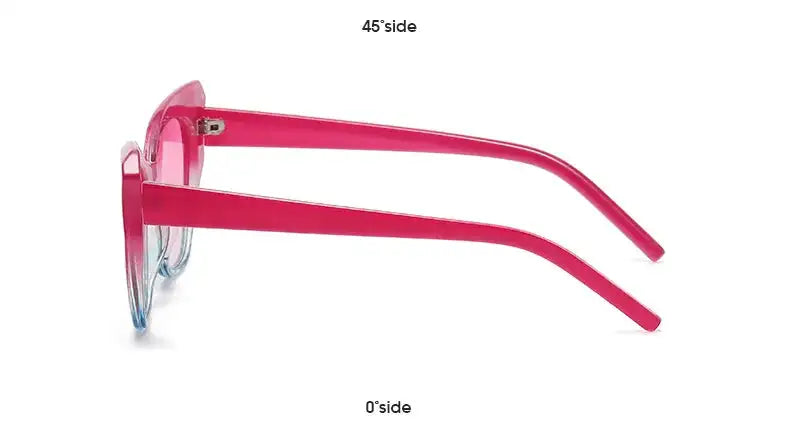 Cat Eye Vintage Sunglasses Women Brand Designer Fashion FASHION FREANZY