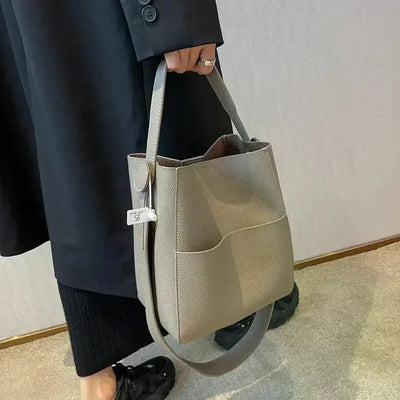 Bucket Shoulder Side Bags for Women 2024 Female Designers