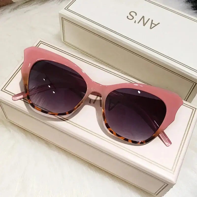Cat Eye Vintage Sunglasses Women Brand Designer Fashion FASHION FREANZY