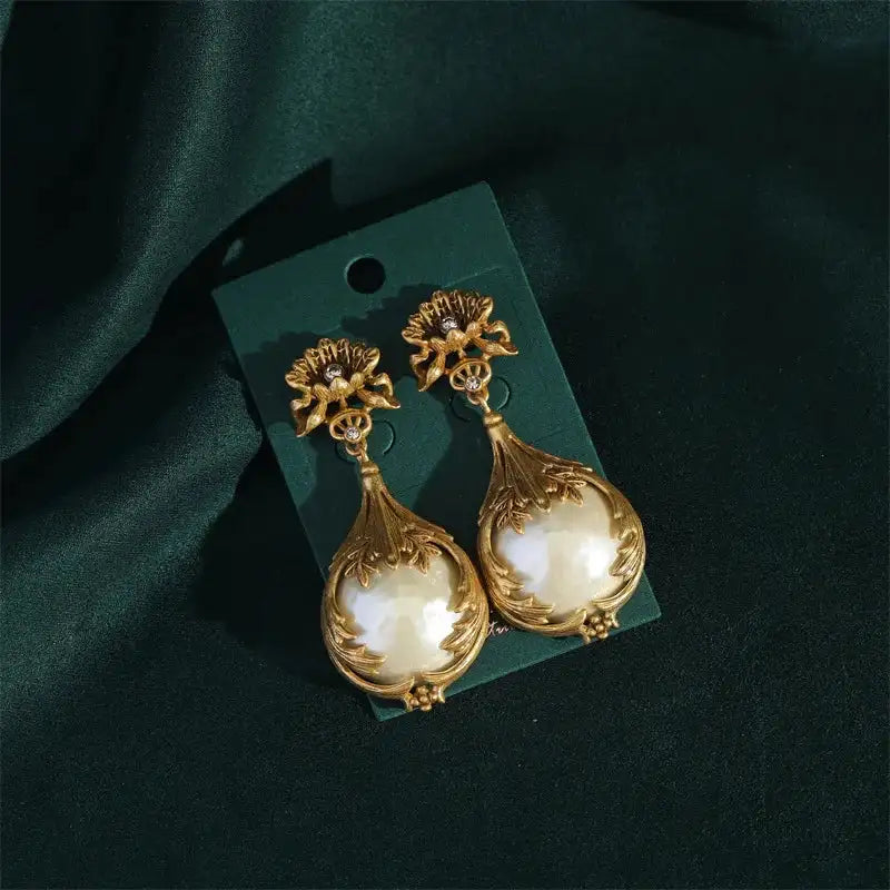 Baroque Pearl Jewellry Set Classic Fashion Chokers For Girls Party Banquet FASHION FREANZY