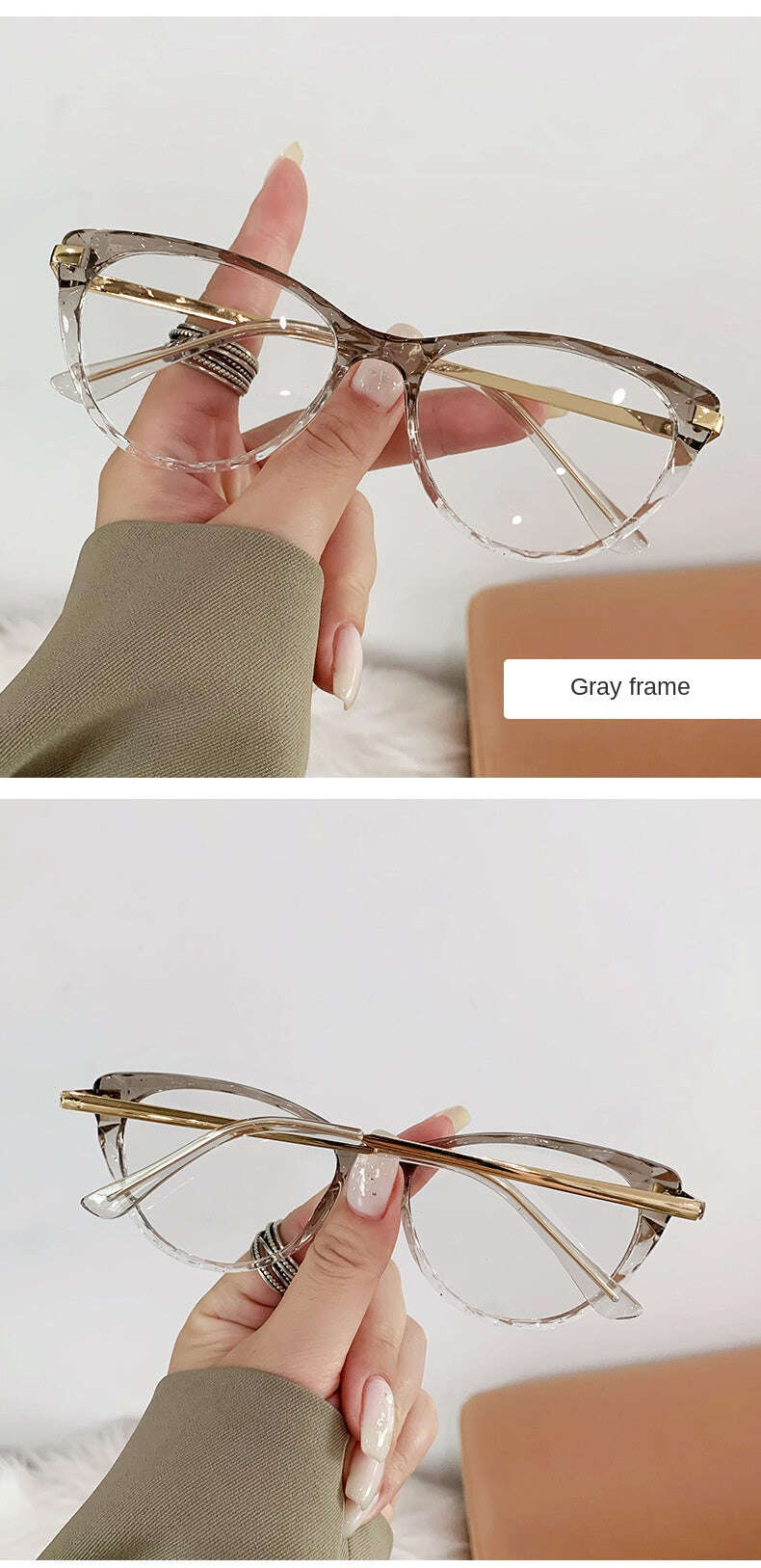 New Sexy Cat Eye Glasses Women Anti Blue Light Transparent Eyewear FASHION FREANZY