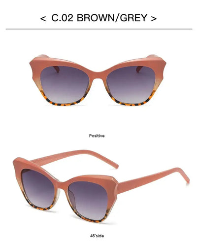 Cat Eye Vintage Sunglasses Women Brand Designer Fashion FASHION FREANZY
