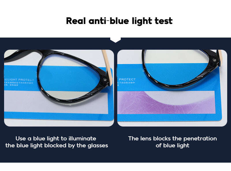 New Sexy Cat Eye Glasses Women Anti Blue Light Transparent Eyewear FASHION FREANZY