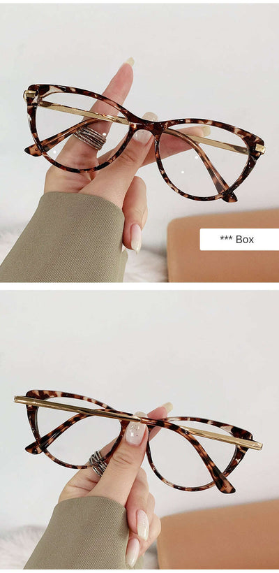 New Sexy Cat Eye Glasses Women Anti Blue Light Transparent Eyewear FASHION FREANZY