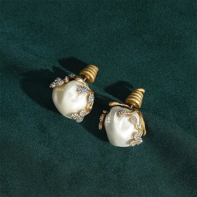 Baroque Pearl Jewellry Set Classic Fashion Chokers For Girls Party Banquet FASHION FREANZY