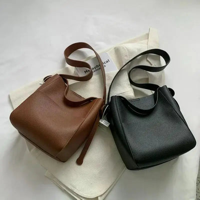 Bucket Shoulder Side Bags for Women 2024 Female Designers