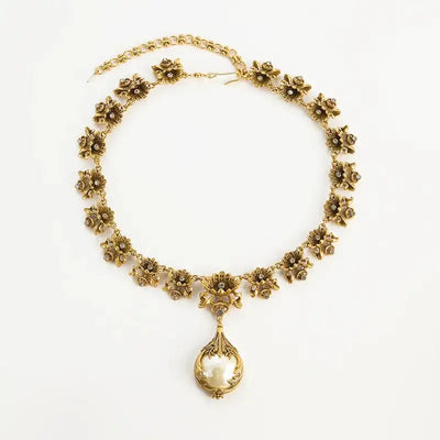 Baroque Pearl Jewellry Set Classic Fashion Chokers For Girls Party Banquet FASHION FREANZY