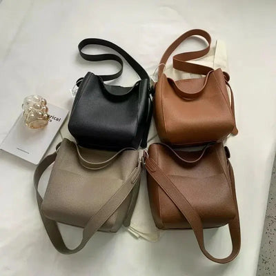 Bucket Shoulder Side Bags for Women 2024 Female Designers