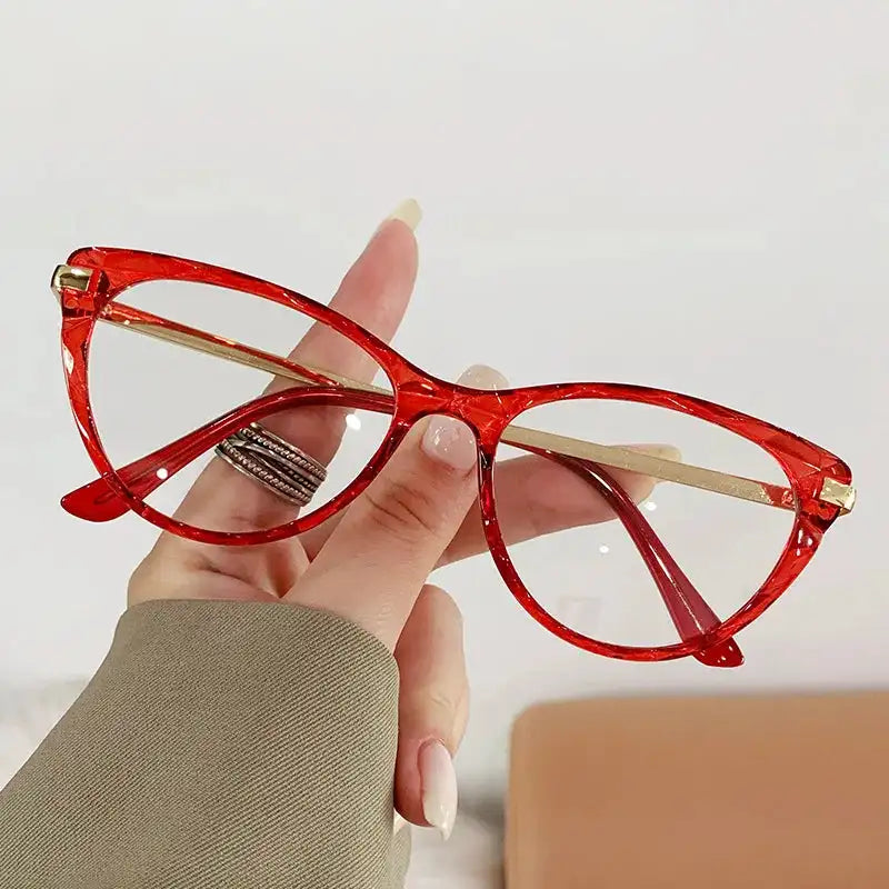 New Sexy Cat Eye Glasses Women Anti Blue Light Transparent Eyewear FASHION FREANZY