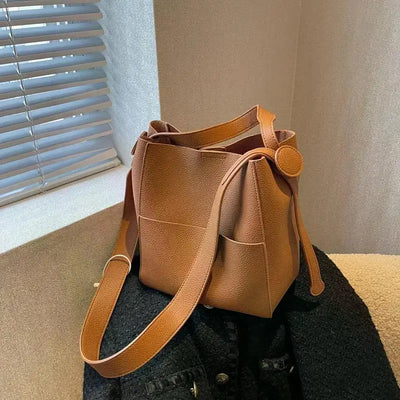 Bucket Shoulder Side Bags for Women 2024 Female Designers
