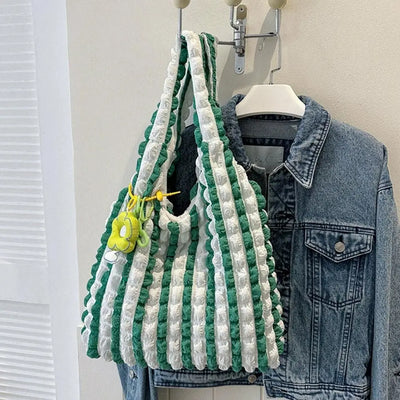 Women Girls Large Capacity Shoulder Bags Female Tote Bags