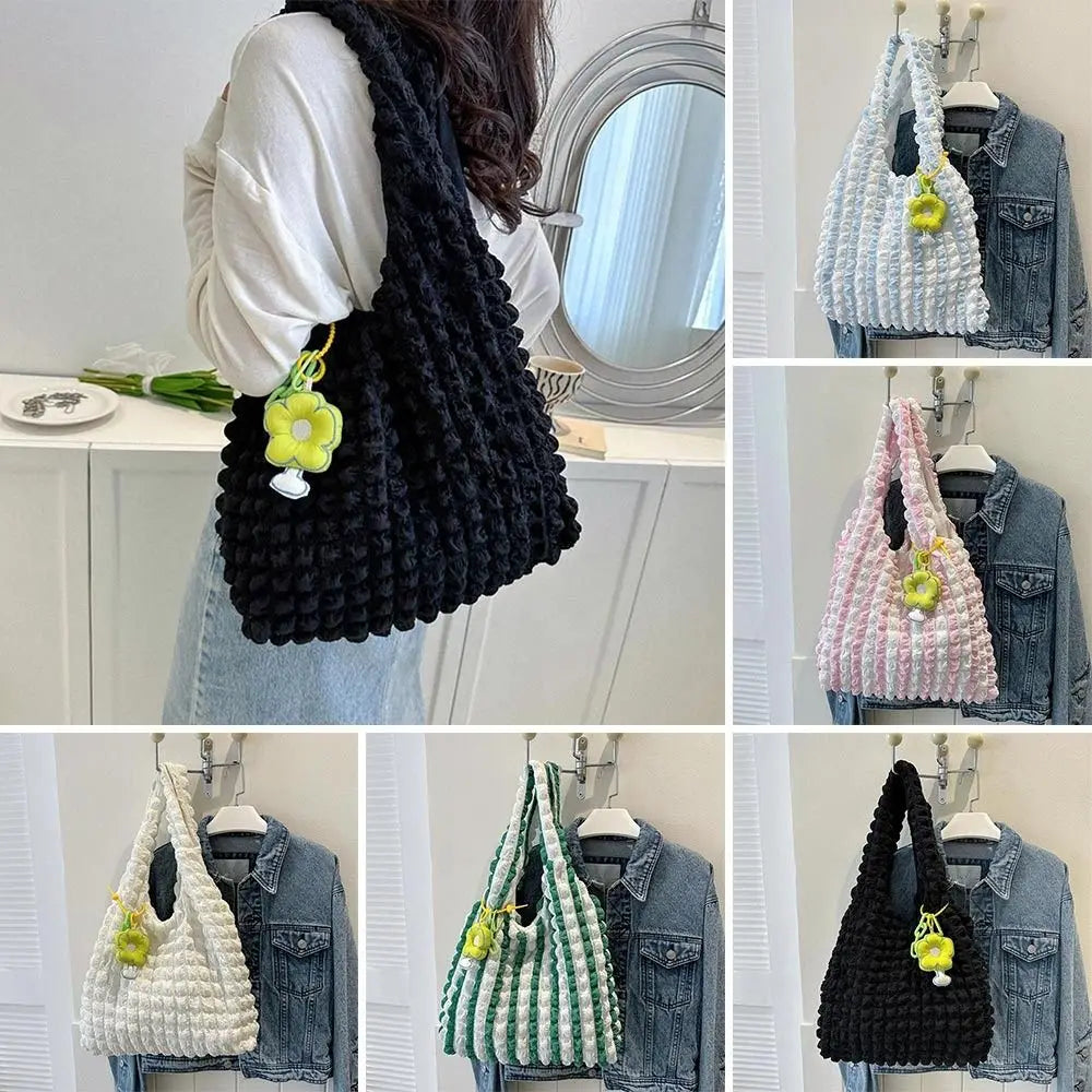 Women Girls Large Capacity Shoulder Bags Female Tote Bags
