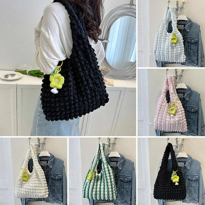 Women Girls Large Capacity Shoulder Bags Female Tote Bags