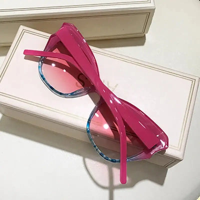 Cat Eye Vintage Sunglasses Women Brand Designer Fashion FASHION FREANZY