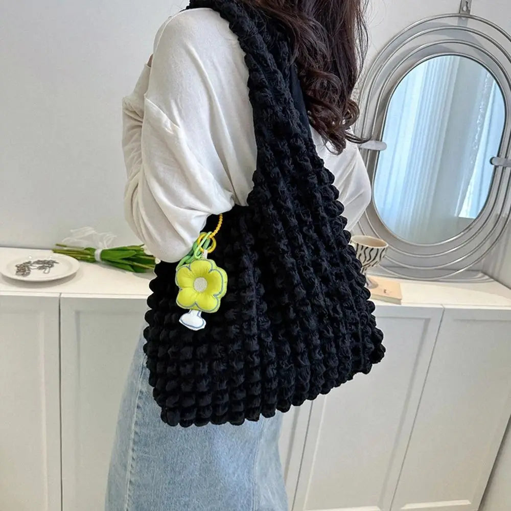 Women Girls Large Capacity Shoulder Bags Female Tote Bags