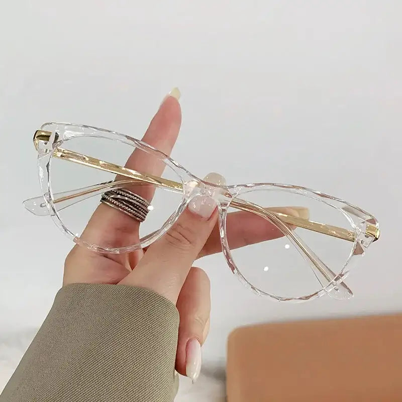 New Sexy Cat Eye Glasses Women Anti Blue Light Transparent Eyewear FASHION FREANZY