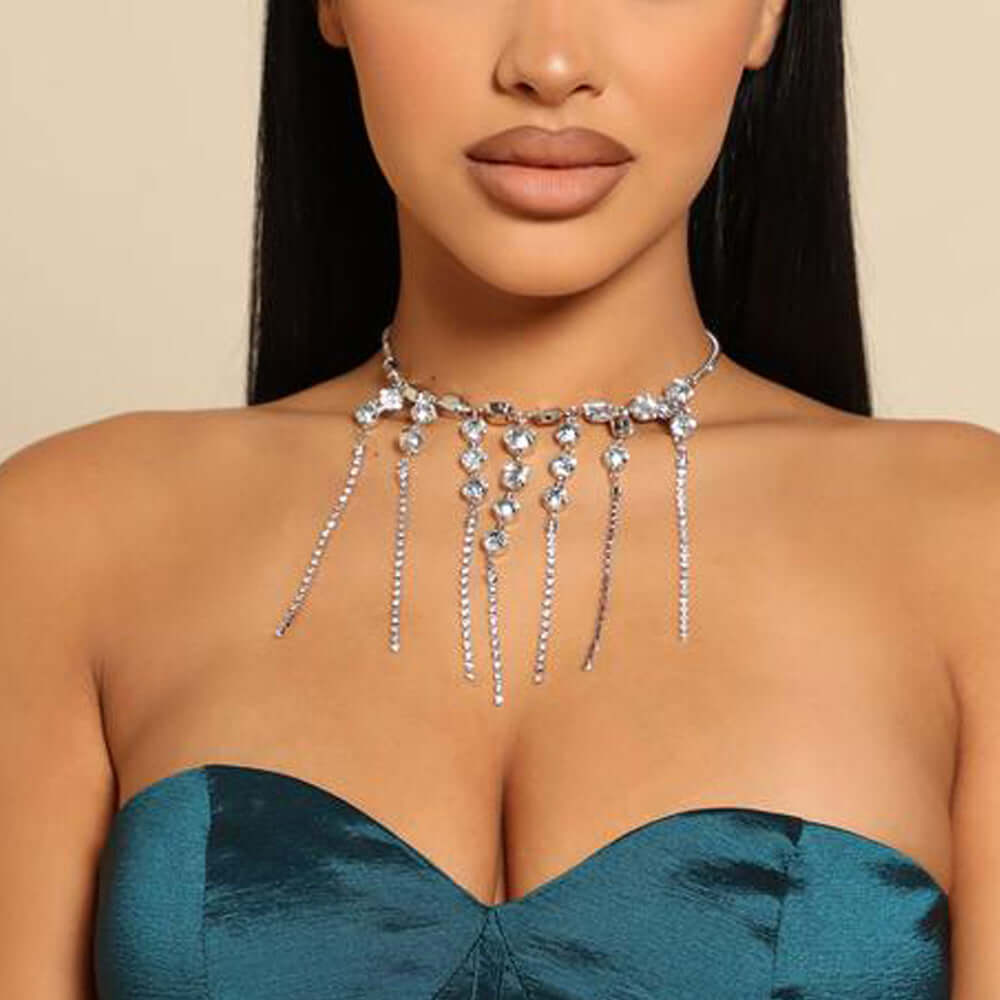 Luxury Temperament Exaggerated Tassel Necklace